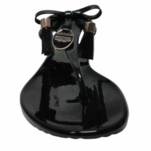 Coach Helma Jelly Thong Sandal | EUC - Picture 4 of 7